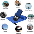 thumbnail image 2 of Djiypn 1Pack Microfiber Travel Towel, Ultra Absorbent Quick Dry Towels, Lightweight Gym Sports Camping Towel for Workout, Yoga, Beach, Shower, Swimming, 2 of 8