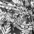 thumbnail image 5 of Ambesonne Tropical Valance Pack of 2, Exotic Hibiscus Flower, 54"X18", Grey and White, 5 of 5