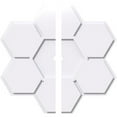thumbnail image 4 of 38"OD x 1"ID x 13 1/4"C x 1"P Daisy Architectural Grade PVC Contemporary Ceiling Medallion, Two Piece, 4 of 4