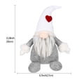 thumbnail image 2 of Sweden Santa Claus plush toy elf Christmas gift gnome short wedding party holiday home accessories decoration, 2 of 9