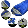 thumbnail image 4 of 0 Degree Winter Sleeping Bags for Adults Youth Camping - Cold Weather Backpacking Hiking, 4 of 7