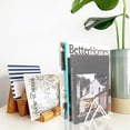 thumbnail image 4 of Newspaper Holder Desk Magazine Organizer File Holder Desk Book Display Holder, 4 of 4