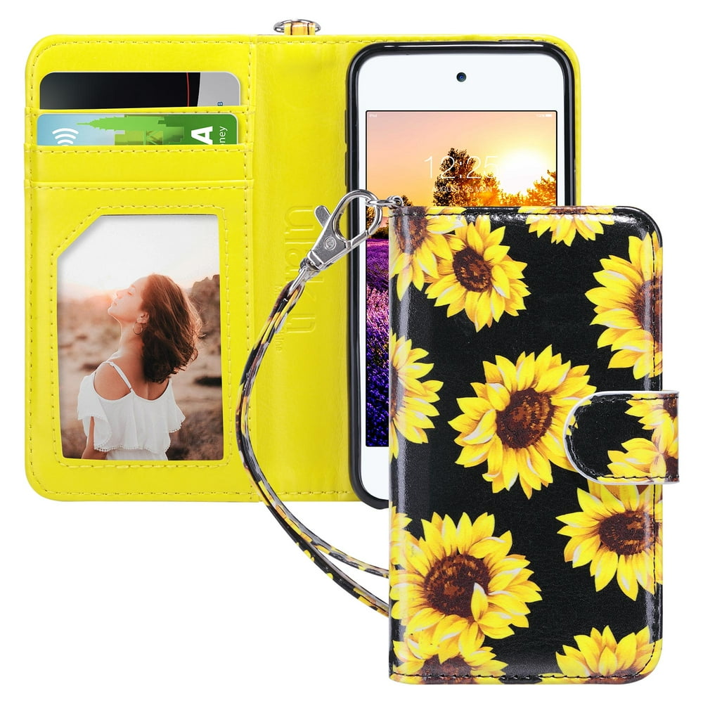 iPod Touch 7 Wallet Case, iPod Touch 6 Case with Card Holder, ULAK