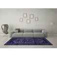 thumbnail image 3 of Ahgly Company Indoor Rectangle Persian Blue Traditional Area Rugs, 4' x 6', 3 of 4