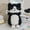 Black, variant on 1PCS Cute Throw Pillows Cat Doll Pillows Decorative Pillow Bedroom Cushions Unique Farmhouse Couch Throw Pillow 11.8 Inch,Black