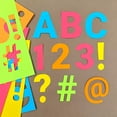 thumbnail image 2 of 209 Pcs 3" Bright Bulletin Board Letters & Numbers, Capital, Numbers, Punctuation, US Made Card Stock Punch Out Letters for Poster, Bulletin Board, Classroom - Precut, 2 of 9