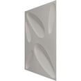 thumbnail image 4 of Ekena Millwork 19 5/8"W x 19 5/8"H Petal EnduraWall Decorative 3D Wall Panel, UltraCover Satin Blossom White (12-Pack for 32.04 Sq. Ft.), 4 of 6