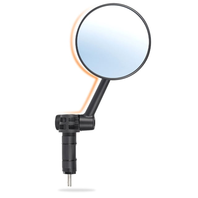 Mosiee Bicycle Handles Left Blocks Anti Glare Rearview Mirror Blocks Blue Light Drop Resistant Wear Resistant Adjustable