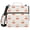 Red Cherry Blue Hearts, variant on Haosy 3 Ring Zipper Binder with Shoulder Strap Waterproof Trapper Keeper 2 Inch D-Ring 500 Sheets Capacity, Dreamy Teddy Bunnies on Clouds