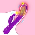thumbnail image 3 of TLUDA Rechargeable Heated G Spot Vibrator Rabbit Vibrator Stimulator Personal Massager Sex Toys for Women Purple, 3 of 6