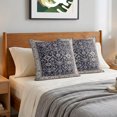 thumbnail image 6 of Pillow Covers 24x24 Set of 2, Blue Beige Boho Throw Pillow Covers Decorative Couch Cushion Cover, Vintage Ethnic Tribe Abstract Art Microfiber Soft Square Pillowcases for Bedroom Living Room Sofa, 6 of 9