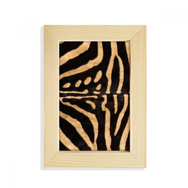 Pinto Feather Design Desktop Display Photo Frame Picture Art Painting 5x7 inch