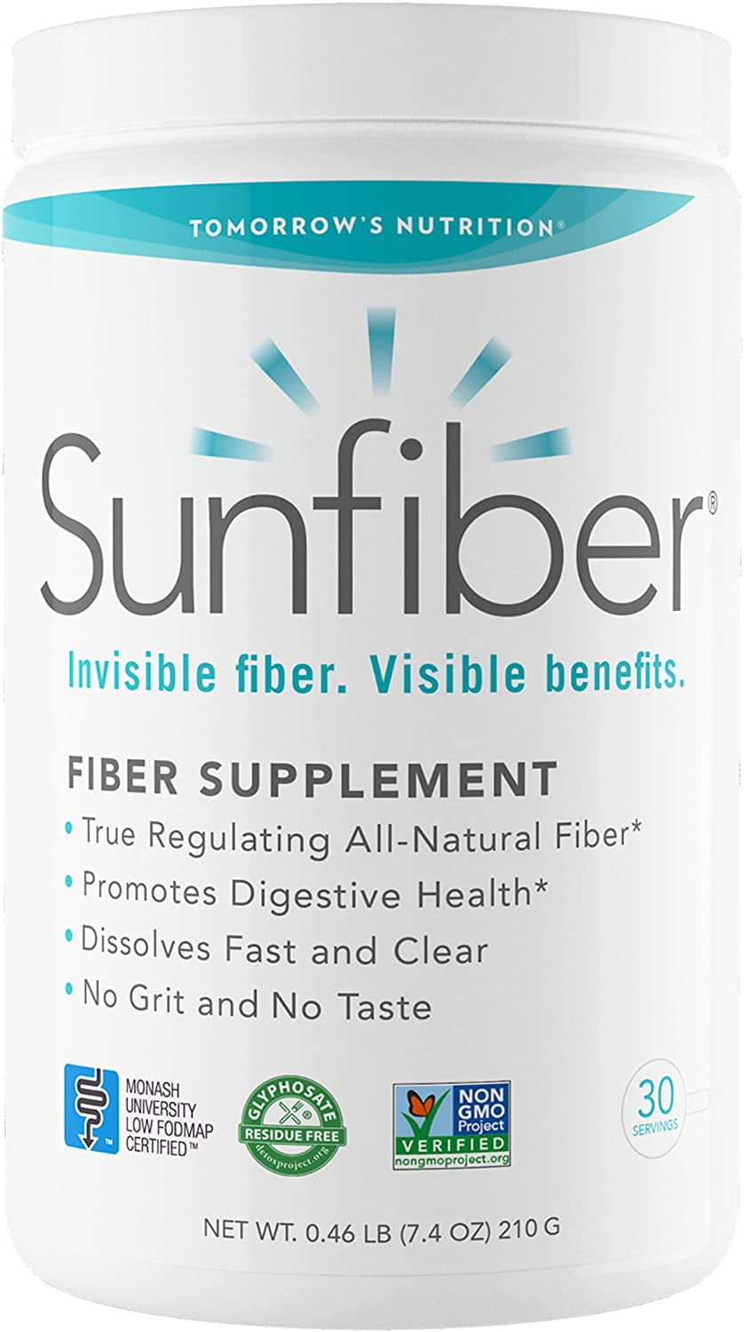 SunFiber, Soluble Prebiotic Fiber Support for Digestive Wellness with