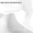 thumbnail image 4 of REGALWOVEN Brushed Microfiber Body Pillowcases Set of 2, Soft Breathable with Embroidery, Pillow Case Covers with Envelop Closure White King, 4 of 7