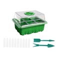 thumbnail image 2 of Fengbin Plant Starter Tray Growing Tray Sturdy Indoor Versatile Vented Reusable Starting Green 6 Hole, 2 of 10