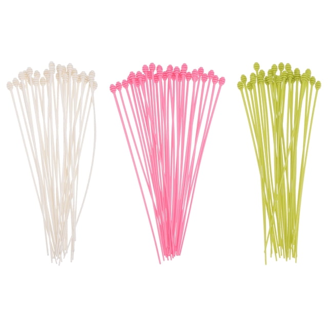 CHICHUMID 3Jgo Agujas Para Permanente En Plástico Con Clips Para Estilismo Y De
