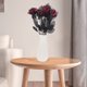 thumbnail image 3 of 5pcs Halloween Rose Rose Flower Halloween Diseño interior Rose con araña, 3 of 7