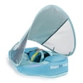 thumbnail image 1 of Anillo de natación Mambobaby Flotador de natación para bebé no inflable Flotador de natación para bebé suave e impermeable Entrenador de natación agradable para la piel con flotador de cola + toldo so Mambobaby Anillo de natación, 1 of 7