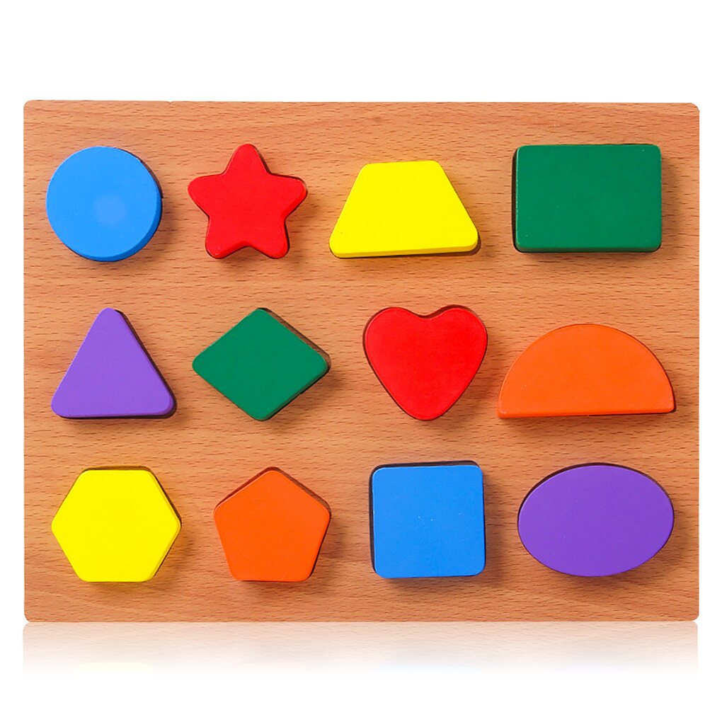 Jouet éducatif En Bois - Jeu De Réflexion 4 Couleurs - Pour Enfants, Famille, école Maternelle