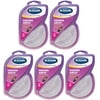 5 Pack of Dr. Scholl's Stylish Step Hidden Arch Supports for Flats, 1 Pair Each