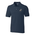 thumbnail image 2 of Men's Cutter & Buck Navy ETSU Buccaneers Big & Tall Advantage Tri-Blend Pique DryTec Polo, 2 of 3