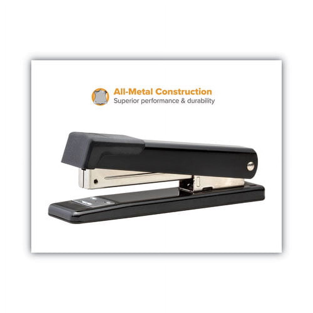 2PK Bostitch Classic Metal Stapler, 20-Sheet Capacity, Black (B515BK)