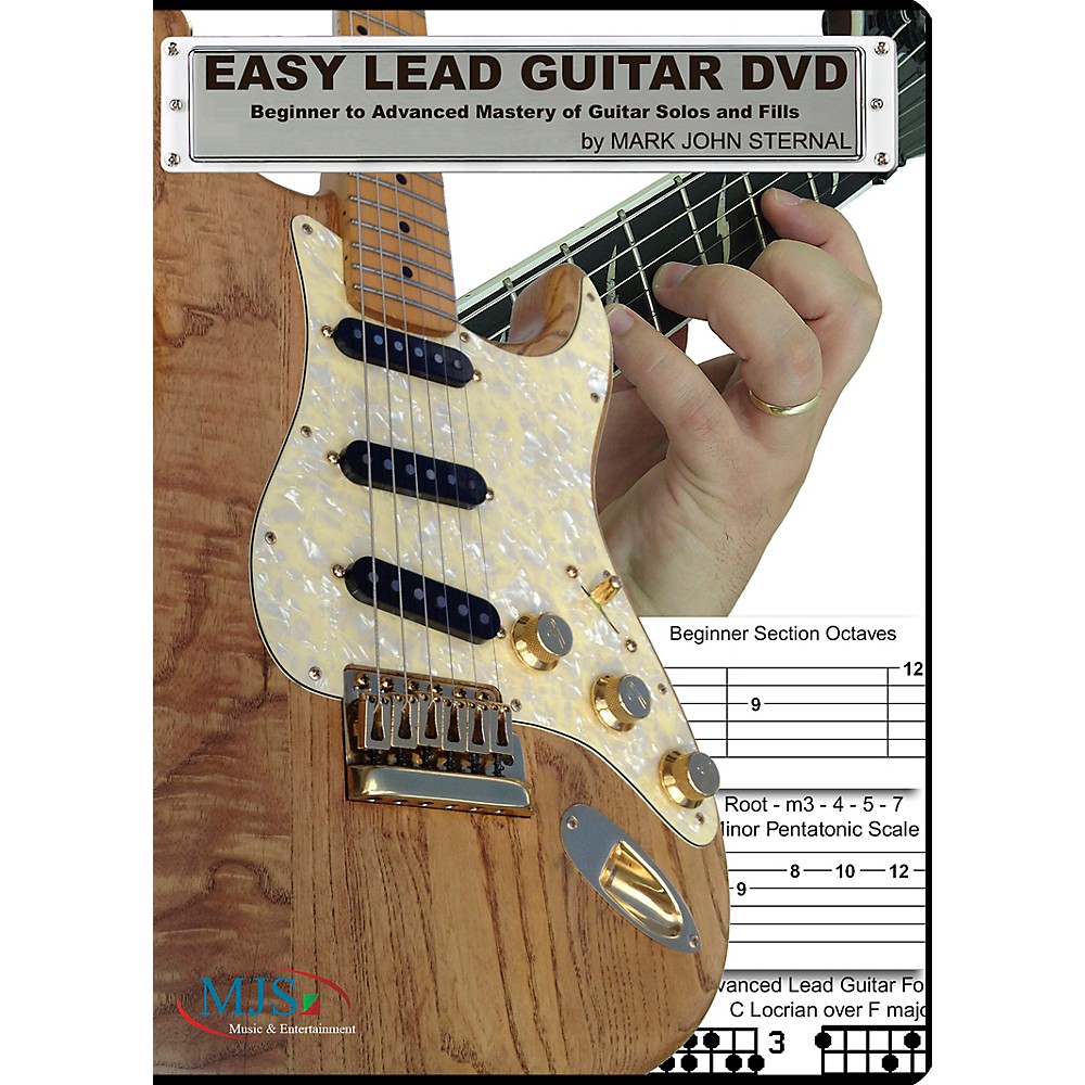 MJS Music Publications Easy Lead Guitar DVD Beginner to Advanced