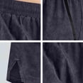 thumbnail image 4 of Big & Tall Men's Athletic Shorts 9" Inseam Quick Dry Performance Short Pants, Summer Above Knee Moisture Wicking Workout Shorts with Side Pockets for Training, 4 of 9