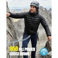 thumbnail image 3 of Down Jacket Men Pioneer Camp 850 Fill Goose Lightweight Packable, 3 of 6