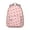 Pink-18, variant on Colorful Checkered School Bag - Ergonomic Waterproof Backpack with Padded Back Panel & Side Pocket for Daily Use