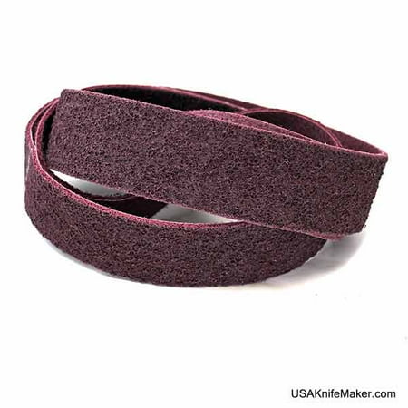

Non-Woven Bear-Tex 2 x72 Medium Norton Belt- Maroon