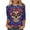 Style 1, variant on Womens Blouses Plus Size Fun Festival Print Long Sleeve Shirts for Women Concert Ready Weekend Style Casual Fall Blouses