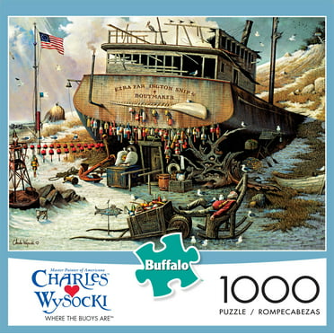 Buffalo Games Charles Wysocki So Proudly We Hail 1000 Pieces 