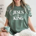 thumbnail image 3 of Jesus Is King T-Shirt - Comfort Colors T-Shirt - Trending Shirts, 3 of 6