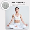 thumbnail image 4 of Mobutofu Floor Jumping Mat TPE Fitness Jumping Mat Light Grey for Workout 1Pcs, 4 of 6