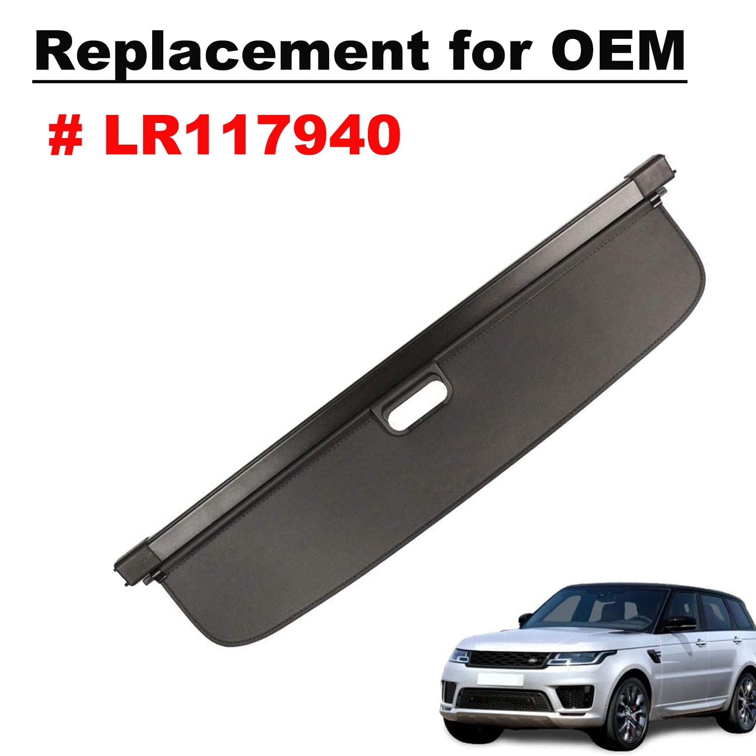 Newsmarts Rear Trunk Cargo Liner Floor Mat for Ford Fusion 2013-2017 : Newsmarts Rubber Rear Trunk Cargo Liner Floor Mat for