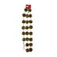 thumbnail image 2 of Gold Pom Pom Christmas Garland, 6 ft, by Holiday Time, 2 of 5