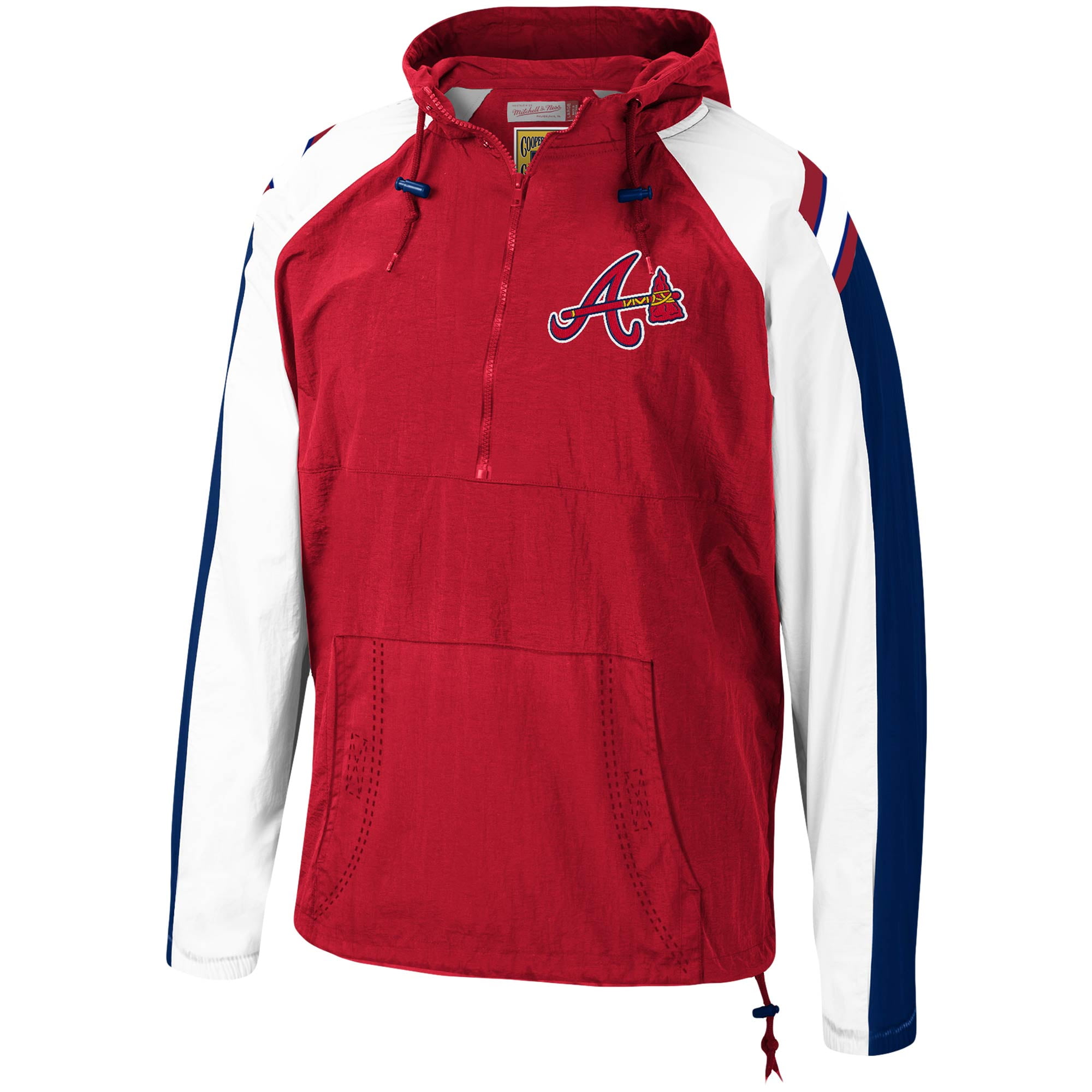 mitchell and ness braves jacket