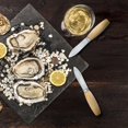 thumbnail image 4 of Nonley Oyster Shucking Knife, 12 Pack Oyster Shucker With Comfort Wood-Handle for All Kinds of Shells & Oysters, Durable Oyster Shucker Tools for Home & Restaurant Use, 4 of 7