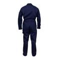 thumbnail image 2 of Classic Safety Work Coverall – 100% Cotton, 7 oz (Small, Navy Blue), 2 of 4