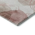 thumbnail image 4 of Addison Rugs Mayfield Washable Contemporary Organic Merlot Rectangle Rug, 1'8" x 2'6", 4 of 5