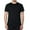 Black, variant on Attraco Men Short Sleeve Rash Guard Swimwear UPF 50+ Running Swimming Shirt Solid Color