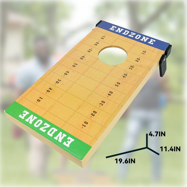 Cornhole Board Vinyl Decal Wraps - 2-Piece Weatherproof Sticker Set For Game Boards