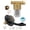 Black, variant on Standard 40 Unit Metal Water Inlet Filter For Outdoor Use Washing Machines And More