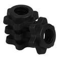 thumbnail image 4 of Raindrops 4Pcs Universal Dumbbell Locking Nut Black Plastic Barbell Accessory for Home, 4 of 8