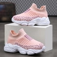 thumbnail image 2 of Zanarzt Toddler Shoes Kids Sneakers for Boys Girls Running Tennis Shoes Lightweight Breathable Sport Athletic Pink,US 1, 2 of 6