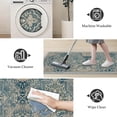 thumbnail image 5 of TECHVIDA Kitchen Rugs 4 Piece Set,Non Slip Machine Washable Kitchen Mats,Boho Vintage Abstract Kitchen Carpet for Farmhouse Living Room Hallway, 5 of 8