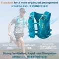 thumbnail image 4 of Chaleco hidratante para correr, mochila Azarxis de 5 litros para mujeres y hombres, 4 of 9
