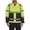 Yellow, variant on UHV562X-3X-YB High Visibility Bomber Jacket Class 3 - 3X, Yellow-Black Btm