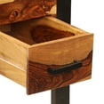 thumbnail image 5 of vidaXL Desk with 2 Drawers 43.3"x19.7"x30.3" Solid Sheesham Wood, 5 of 11